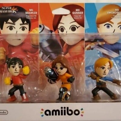 Mii Fighter amiibo Set for Super Smash Bros on Nintendo Switch