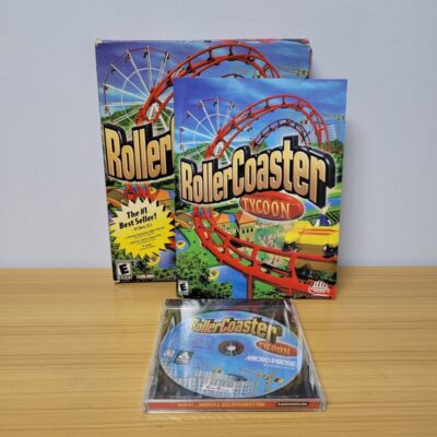 Roller Coaster Tycoon Original Version PC CD ROM Windows 95 98 Open Box 1999