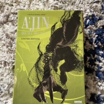 Ajin Demi-Human Limited Ed. Complete Season 2 Premium Blu-ray/DVD Box Set Used