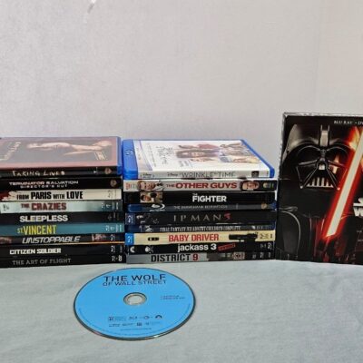 Lot Of 20 Blu-ray Movies: Original Star Wars Trilogy Terminator Unstoppable