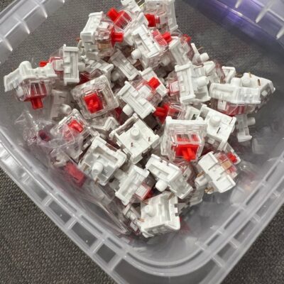 92x Assorted Red MX Switches