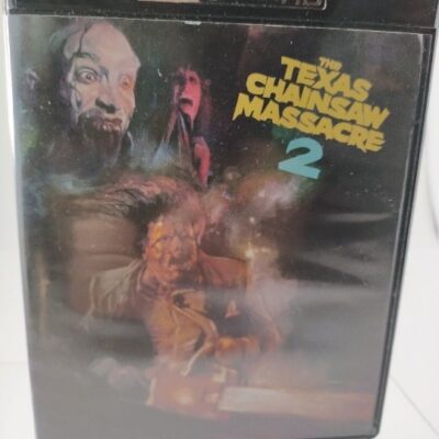 TEXAS CHAINSAW MASSACRE 2 Horror 4 Blu-ray 3 Disc Ultra HD Leatherface NEW FAST!