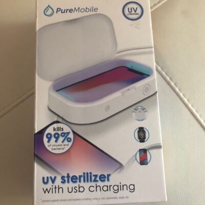 UV charger and sterilizer for iphone