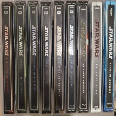 Star Wars: Episodes 1-9 (Blu-Ray) Steelbooks