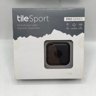Tile Sport Pro Series Smart Bluetooth Tracker AirTag – Slate / Graphite / Black