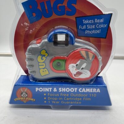 Vintage 1999 Looney Tunes Bugs Bunny 35mm Point & Shoot Camera NIP Sealed