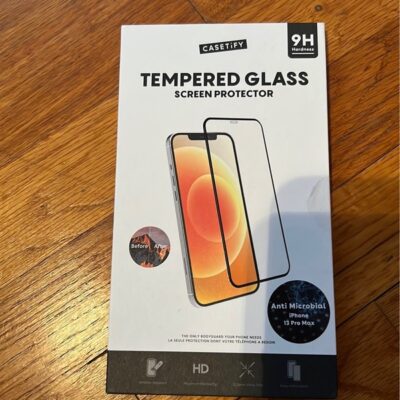 Casetify tempered glass Iphone 13 pro max