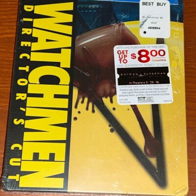 Watchmen Director’s Cut Steelbook Blu Ray New