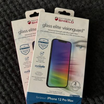 ZAGG IPhone 12 Pro Max Screen protector BUNDLE