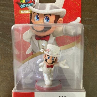 Nintendo Mario Wedding Outfit Super Mario Odyssey amiibo Figure NIB