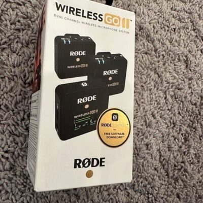 BRAND NEW, SEALED – RØDE – RODE Wireless GO II Wireless Microphone System