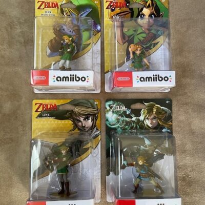 Link Amiibo Figure bundle