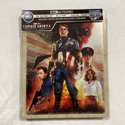 Captain america The First Avenger 4k STEELBOOK