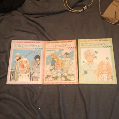 Honey And Clover DVD Box Sets 1-3