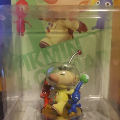 Olimar (Japanese) Amiibo, Super Smash Bros collectible, in box