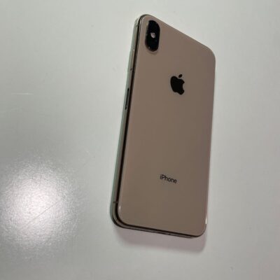 iPhone XS Max Rose Gold Back Housing Replacement With Small Parts OEM Grade A