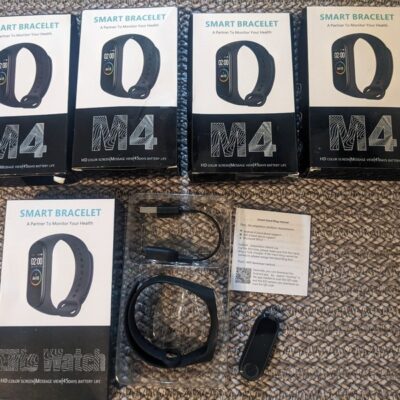 M4 Fitness Tracker Lot