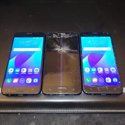 3x ASUS ZenFone V Sapphire Black (Verizon) AS IS for Parts or Repair