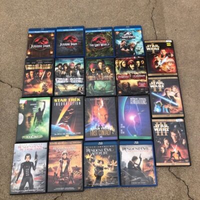 20 Blockbuster Movies Lot