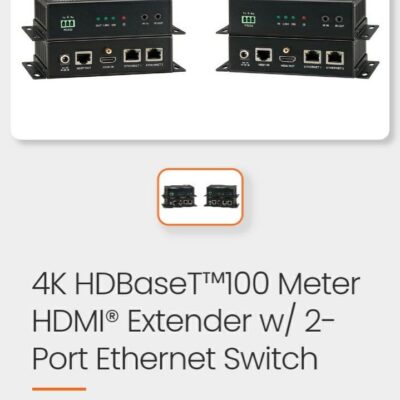 Kanex Pro HDMI extenfer up to 330 ft
