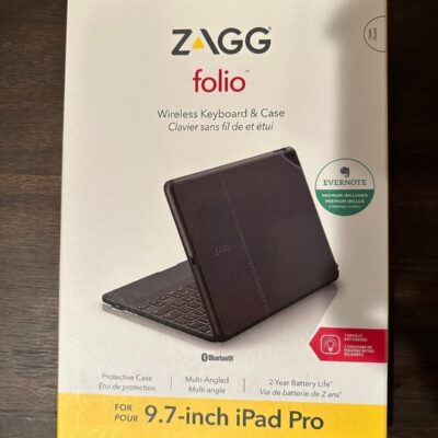 ZAGG Folio wireless keyboard & Case for 9.7 inch iPad Pro Evernote Premium