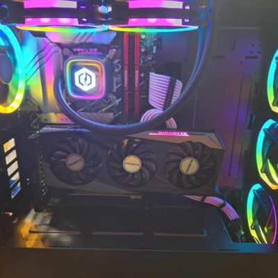 cyberpower liquid cooled rtx3060 pc