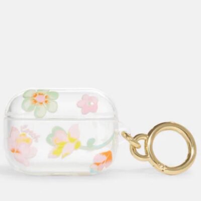 Coach Airpods Pro Case With Dreamy Land Floral Print