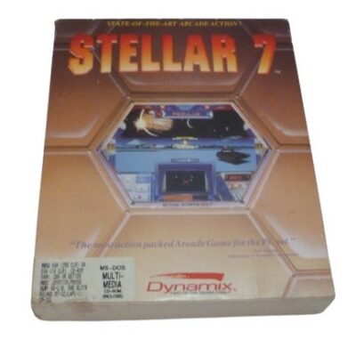 Stellar 7 Vintage MS DOS Big Box PC Game Complete