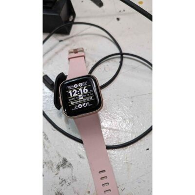 fitbit versa 2 pink w charger and box