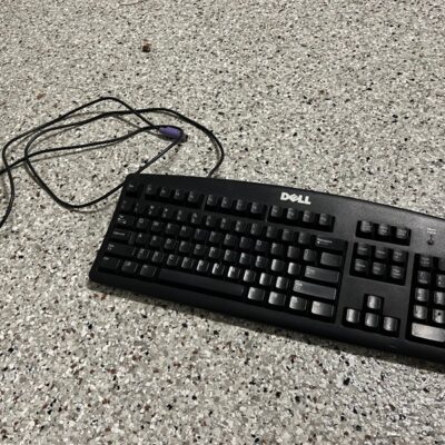 Dell Black Keyboard – 07N242 SK-8110 PS/2 104