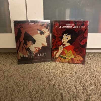 Perfect blue and Millennium actress steelbooks