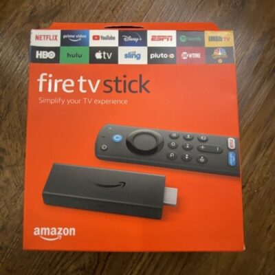 Brand New, 2022, Amazon Fire TV Stick 3rd Gen w/Alexa includes TV controls
